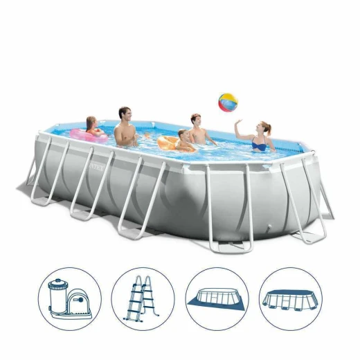 بركة بريزم فريم مستطيل, 6.1 * 3.05 * 1.22 من انتكس بركة بريزم فريم مستطيل, 6.1 * 3.05 * 1.22 من انتكس