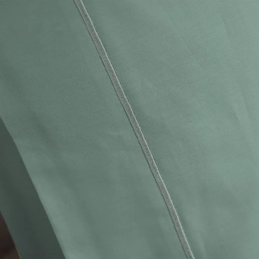 Fieldcrest plain pillowcase set, cotton, jade color, 2 pieces - Fieldcrest - Image 2