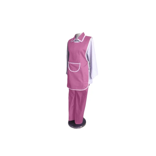 Cannon Helper Uniform Set With Long Sleeves, Pink Color, 3 Pieces