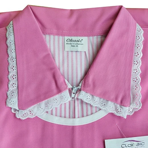Cannon Helper Uniform Set With Long Sleeves, Pink Color, 3 Pieces - Cannon - Image 2