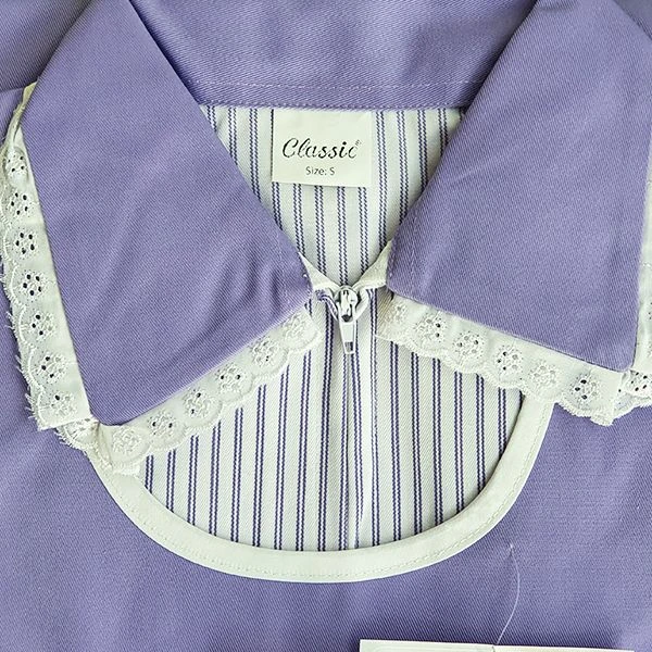 Cannon Helper Uniform Set With Short Sleeves, Purple Color, 3 Pieces - Cannon