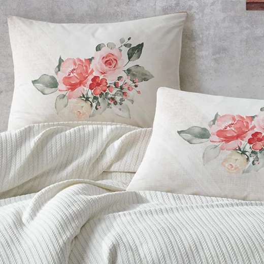 Nova Home Rosanna Pique Bedspread Set, Cream Color, King Size, 4 Pieces - Nova Home - Image 3