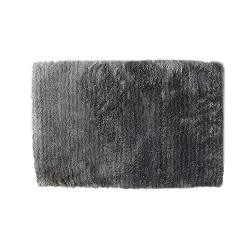 Nova Home Stripe Pearl Bath Mat, Grey Color