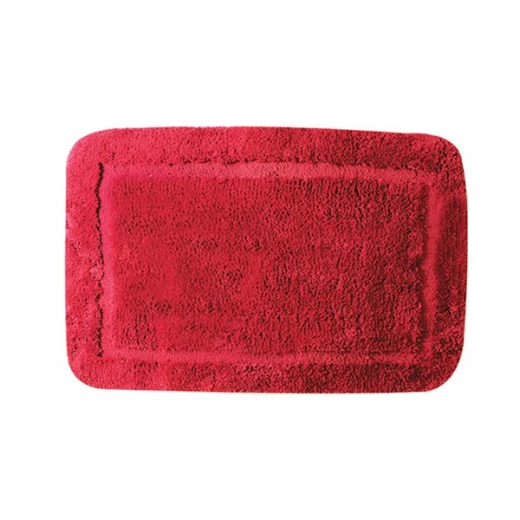Nova Home Table Tufted Bath Mat Set, Burgundy Color, 4 Pieces - Nova Home - Image 4
