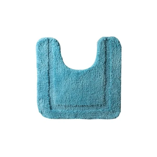 Nova Home Table Tufted Bath Mat Set, Blue Color, 4 Pieces - Nova Home - Image 3