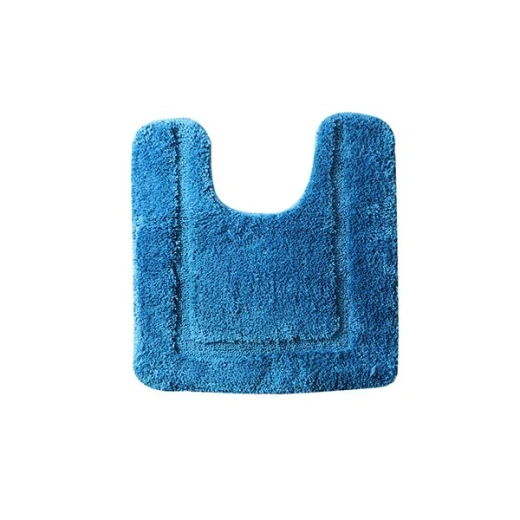Nova Home Table Tufted Bath Mat Set, Dark Blue Color, 4 Pieces - Nova Home - Image 3
