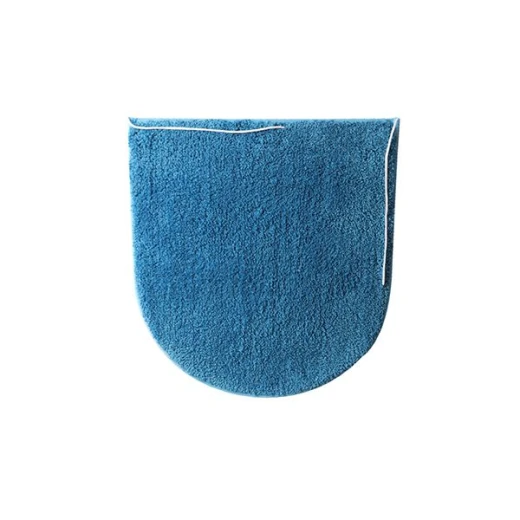 Nova Home Table Tufted Bath Mat Set, Dark Blue Color, 4 Pieces - Nova Home - Image 4
