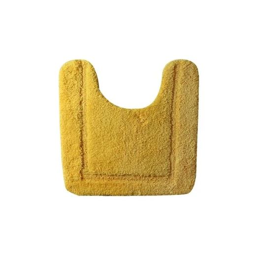 Nova Home Table Tufted Bath Mat Set, Yellow Color, 4 Pieces - Nova Home - Image 3