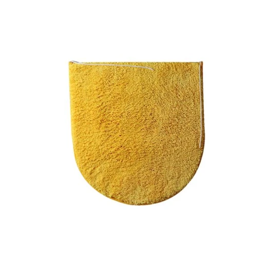 Nova Home Table Tufted Bath Mat Set, Yellow Color, 4 Pieces - Nova Home - Image 4