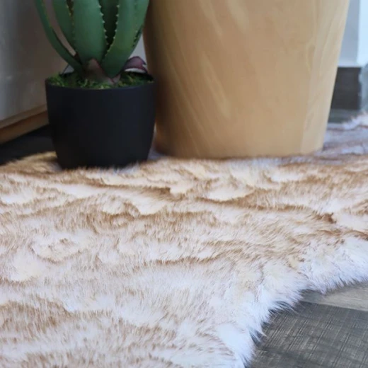Nova Home Sheepskin Rug, Brown Color - Nova Home - Image 2