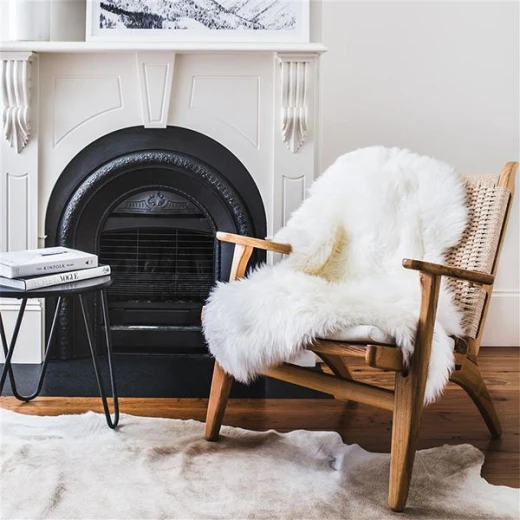 Nova Home Sheepskin Rug, White Color Nova Home Sheepskin Rug, White Color