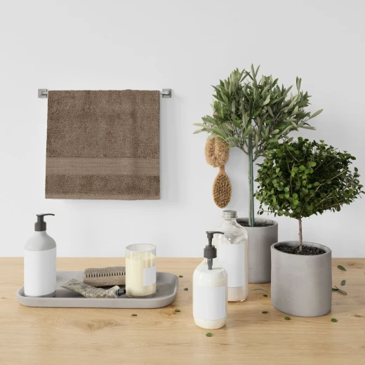 Nova Home Premium Collection Towel, Beige Color - Nova Home - Image 3
