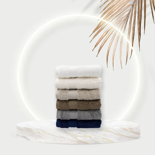 Nova Home Premium Collection Towel, White Color - Nova Home - Image 3