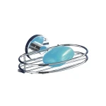 Wenko Milazzo Vacum-Loc Soap Dish, Stainless Steel, Silver - Wenko
