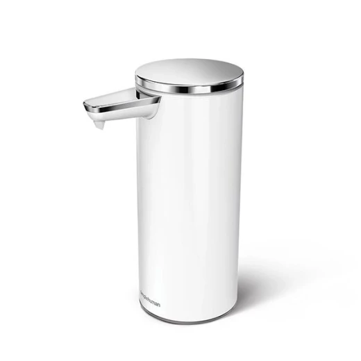 Simplehuman liquid soap sensor pump, stainless steel, white color, 260 ml Simplehuman liquid soap sensor pump, stainless steel, white color, 260 ml