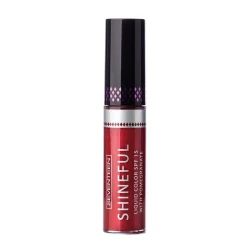 Seventeen Shineful Fuschia Liquid Lipstick: Hydrating Shimmer Finish SPF15 Long Lasting Color Volumizing Effect