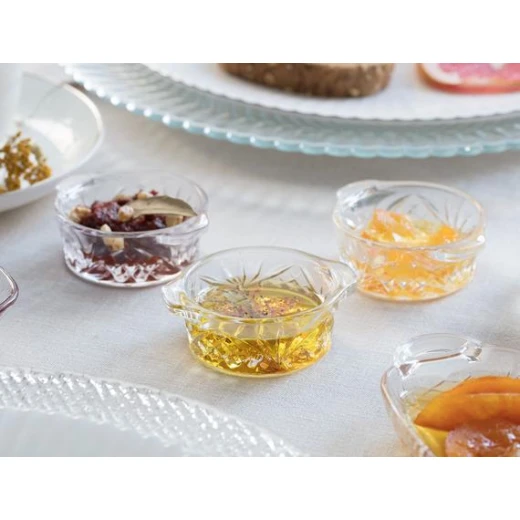 مجموعة صحون صوص صغير الحجم, 4 قطع من مدام كوكو