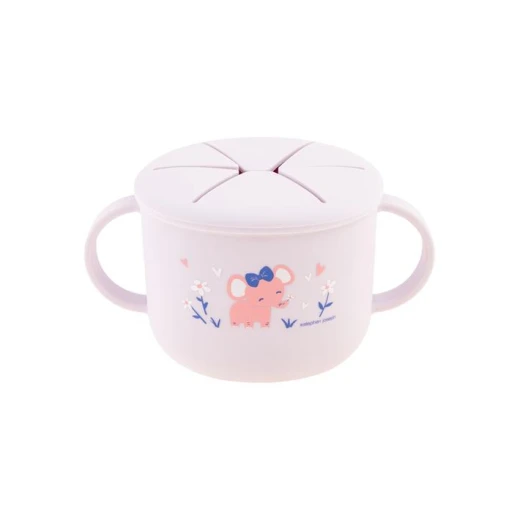 Stephen Joseph Silicone Snack Cup, Elephant Design