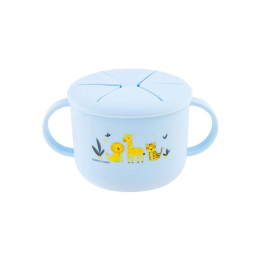 Stephen Joseph Silicone Snack Cup, Zoo Design Stephen Joseph Silicone Snack Cup, Zoo Design