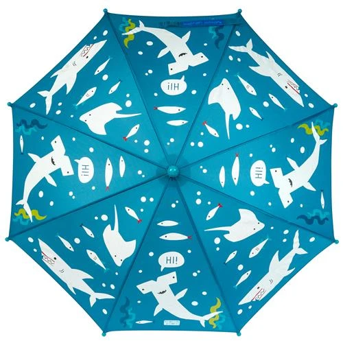 Stephen Joseph Color Changing Umbrella, Shark Design - Stephen Joseph - Image 3