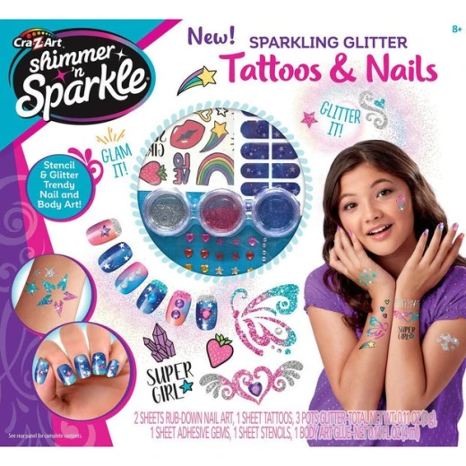 Car-Z-Art Shimmer N Sparkle Sparkling Tattoos And Nails Car-Z-Art Shimmer N Sparkle Sparkling Tattoos And Nails