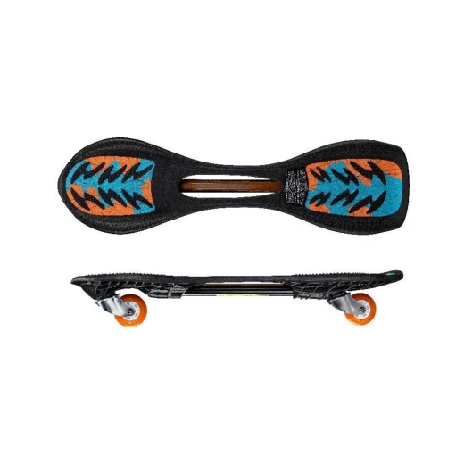 JD Bug Power Surfer Skateboard, Blue And Orange Color - JD Bug - Image 3