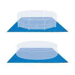 Intex Pool Float, Dark Blue, Large, 1 Piece, Intex