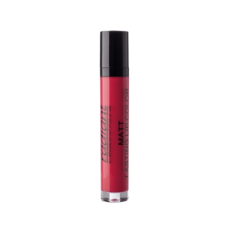 أحمر شفاه سائل يدوم طويلاً من Radiant Matt Matt SPF 15 رقم 17 مكياج بلمسة نهائية غير لامعة تدوم طويلاً - ريدينت