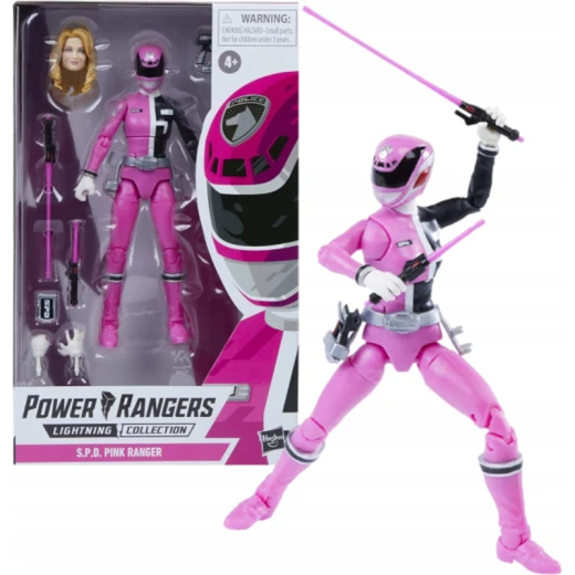 Hasbro Power Rangers Play Figure, Mighty Morphin, Pink Ranger - Hasbro - Image 2