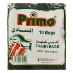أكياس نفايات, باللون الأسود, 10 أكياس من بريمو - بريمو