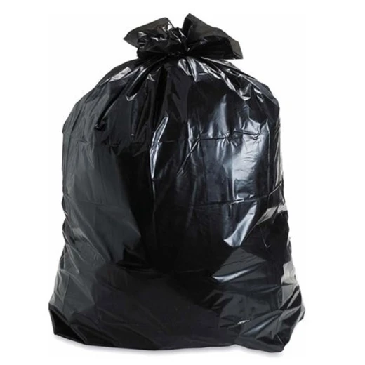أكياس نفايات حازم, باللون الأسود, 70*90, 10 قطع - حازم - Image 2