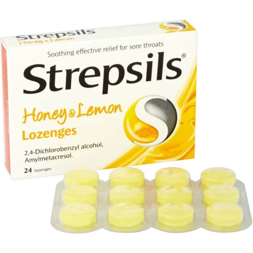 Strepsils Honey & Lemon Lozenges, 24 Pieces - Strepsils - Image 4