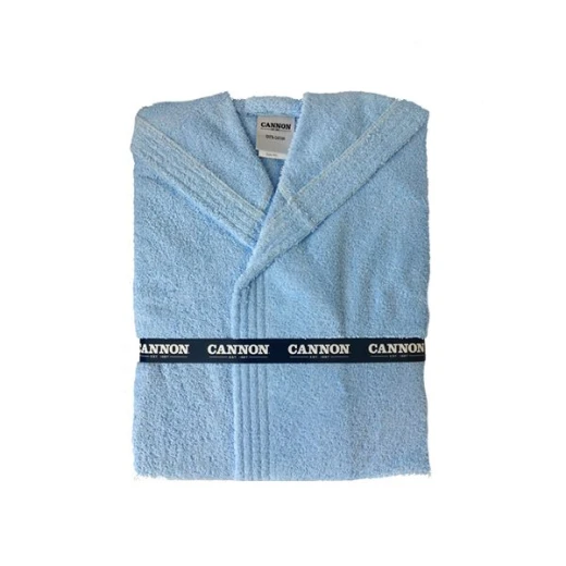 Cannon Plain Bathrobe Cotton, Blue Color Cannon Plain Bathrobe Cotton, Blue Color