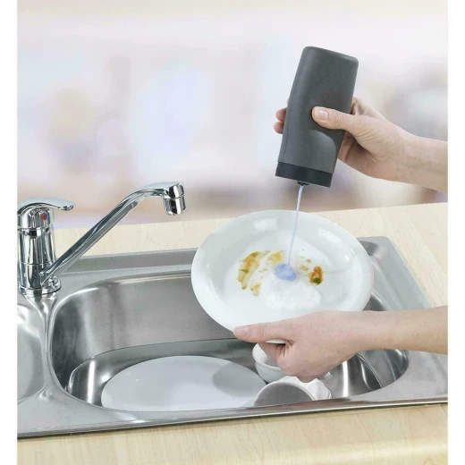 Wenko Dish Liquid Dispenser Easy Squeeze, Grey Color - Wenko - Image 4