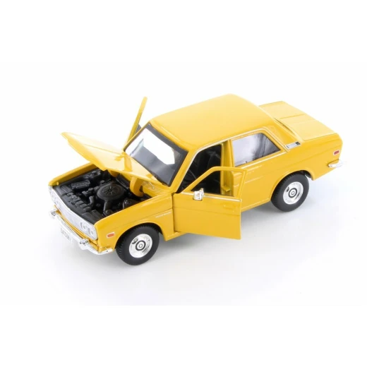 سيارة داتسون 510 موديل 1971 مقياس 1:24, اللون الأصفر من مايستو - مايستو - Image 6
