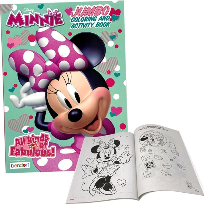 Bazic Mickey And Minie Coloring Book - Bazic