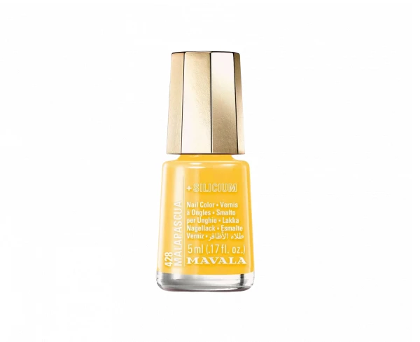 Mavala Mini Yellow Nail Polish Chip Resistant Summer Manicure 5ml - Mavala