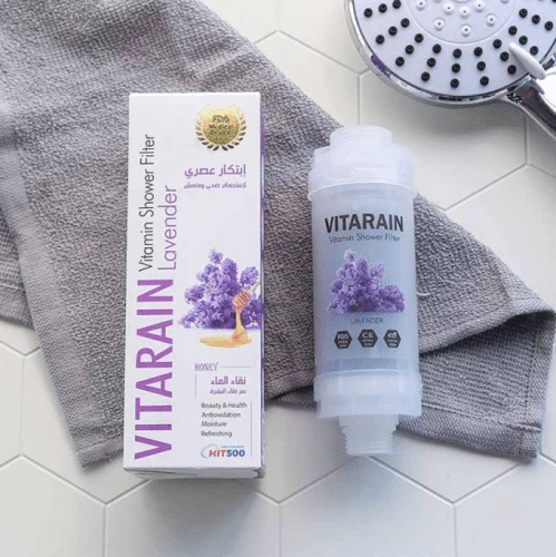 Vitarain Korean Vitamin Shower Filter, Lavender - Vitarain - Image 2