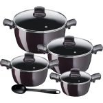 Tefal Resist Intense Cooking Set, 9 Pieces - Tefal