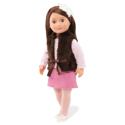 Our Generation Doll With Vest  Sienna