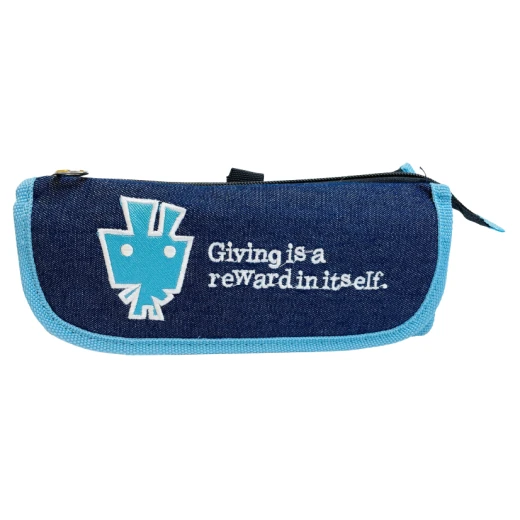 Zhishang Rabbit Pencil Case, Blue Color Zhishang Rabbit Pencil Case, Blue Color