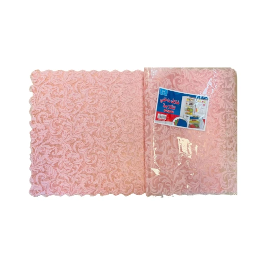 غطاء داخلي للثلاجة بطباعة ثلاثية الأبعاد, باللون الزهري, 4 قطع, 60 سم غطاء داخلي للثلاجة بطباعة ثلاثية الأبعاد, باللون الزهري, 4 قطع, 60 سم