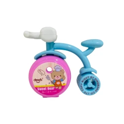 Dingb Cycle Bear Sharpener With Case, Pink And Blue Color