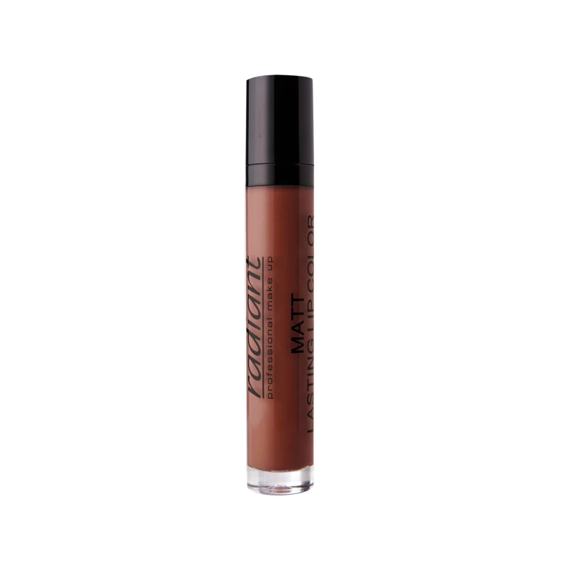 أحمر شفاه سائل يدوم طويلاً من Radiant Matt SPF 15 رقم 21 تركيبة مرطبة لون شفاه مطفي - ريدينت