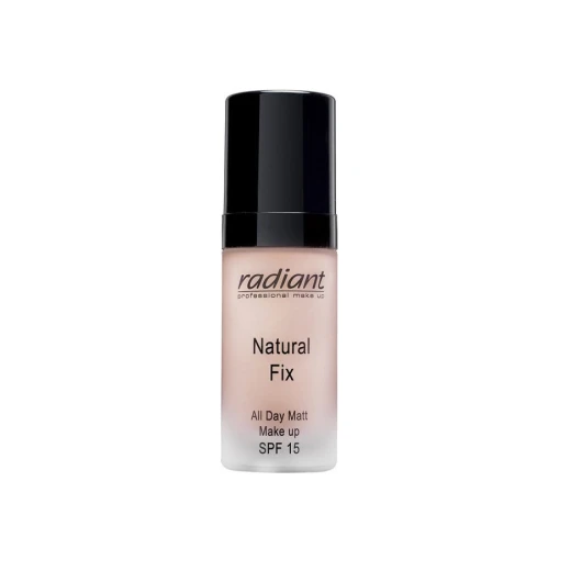 Radiant Natural Fix Matt Foundation Rosy 01 Full Coverage Long Lasting SPF 15 for All Skin Types Radiant Natural Fix Matt Foundation Rosy 01 Full Coverage Long Lasting SPF 15 for All Skin Types