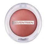 Seventeen Pearl Blush Powder Number 11 for Natural Glow Face Makeup Kit 10g Luminous Finish - Seventeen