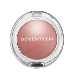 Seventeen Pearl Blush Powder Number 6 Natural Glow Makeup with Jojoba Oils for Radiant Complexion - Seventeen
