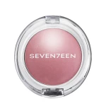 Seventeen Pearl Blush Powder Number 7 Natural Glow Makeup with Jojoba Oils for Radiant Complexion - Seventeen
