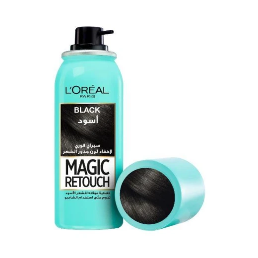 L'Oreal Paris Magic Retouch Instant Root Concealer, Black100 gm - L'Oreal Paris - Image 2