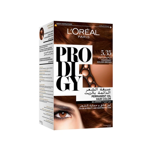L’Oréal Paris Prodigy, 5.35 Mahogany Golden Brown L’Oréal Paris Prodigy, 5.35 Mahogany Golden Brown